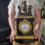 Tafelklok Napoleon III - Verguld brons - ca. 1880 - Bronzen, Antiek en Kunst