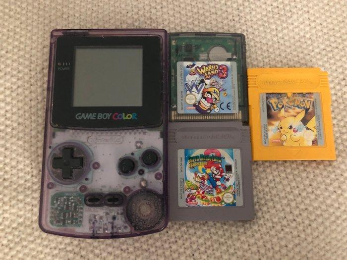 Nintendo - Gameboy Color - with Pokémon Yellow + more -, Games en Spelcomputers, Spelcomputers | Overige Accessoires