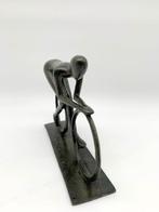 Figure - Wielrenner - 21 cm - Bronze, Antiek en Kunst