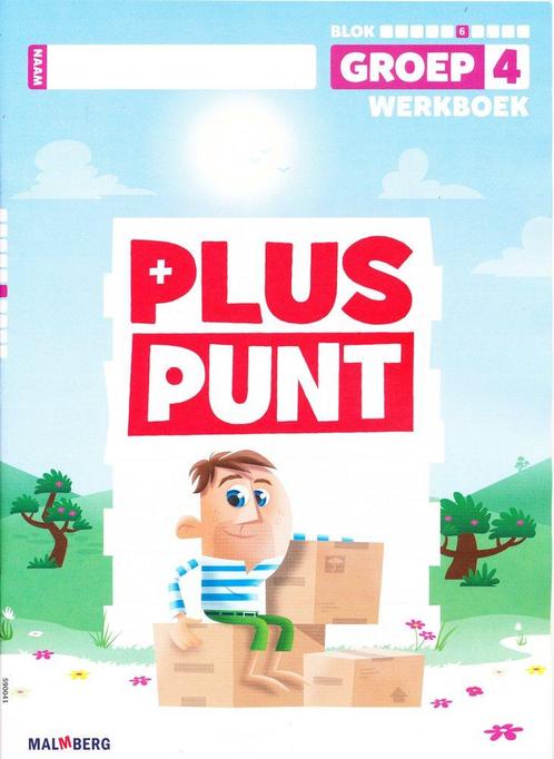 Pluspunt versie 4 Werkboek blok 6 groep 4 (per stuk), Livres, Livres scolaires, Envoi