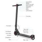 Elektrische Off-Road Smart E Step Scooter - 500W - Optioneel, Nieuw, Verzenden, IScooter