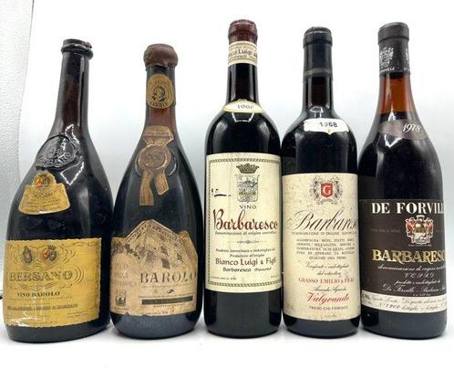 1961 Bersano, 1967 Pico Della Mirandola Barolo & 1967 Bianco, Verzamelen, Wijnen