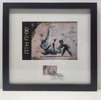 Banksy (1974) -   (Fck Ptn) Banksy framed first day