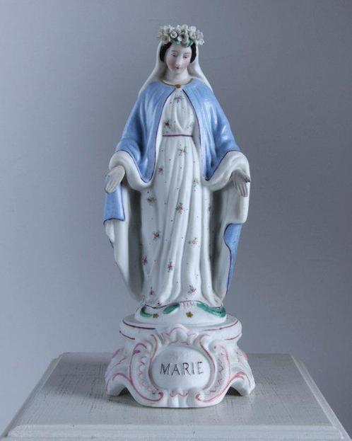 Letu & Mauger - Statuette, Maria Onbevlekt Ontvangen - 23 cm, Antiquités & Art, Antiquités | Livres & Manuscrits