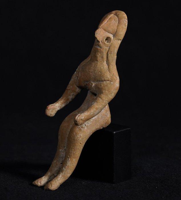 Indus Valley, Mohenjo-daro Terracotta Mother goddess idol,, Verzamelen, Mineralen en Fossielen