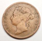 Établissements des Détroits. Victoria. 1 Cent 1878 Rare Key, Postzegels en Munten