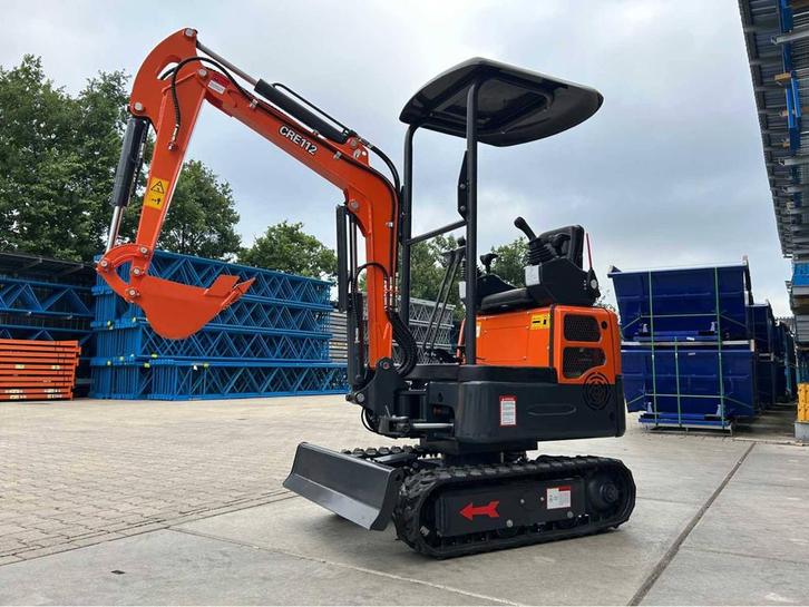 Veiling: Minigraver CRE112 Diesel 8.6kW 2025 Nieuw, Zakelijke goederen, Machines en Bouw | Kranen en Graafmachines, Ophalen