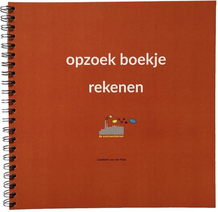 Opzoekboekje rekenen 9789493065055 Liesbeth Van der Plas, Livres, Livres scolaires, Envoi