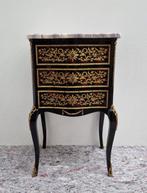 Chiffonnière - Boulle marqueterie - Commode - Laiton,