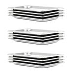 vidaXL Gastronormbakken 12 st GN 1/3 20 mm roestvrij staal, Antiek en Kunst, Verzenden