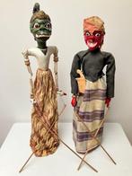 2 wayang golek poppen - Indonesië (Zonder Minimumprijs), Antiek en Kunst