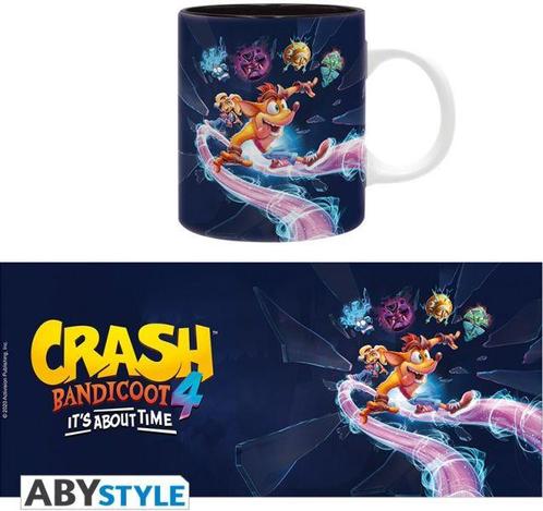 ABYstyle Crash Bandicoot Mok-Its About Time 320ML, Huis en Inrichting, Keuken | Servies, Ophalen of Verzenden