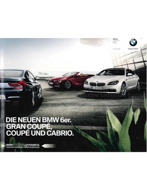 2014 BMW 6 SERIE BROCHURE DUITS, Boeken, Auto's | Folders en Tijdschriften