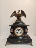 Pendule - Brons, Marmer - 1850-1900
