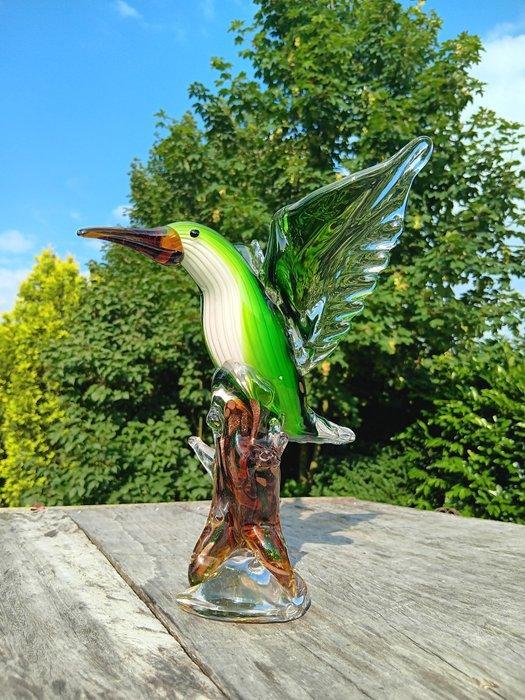 sculptuur, hummingbird - 30 cm - handmade glas, Antiek en Kunst, Kunst | Designobjecten