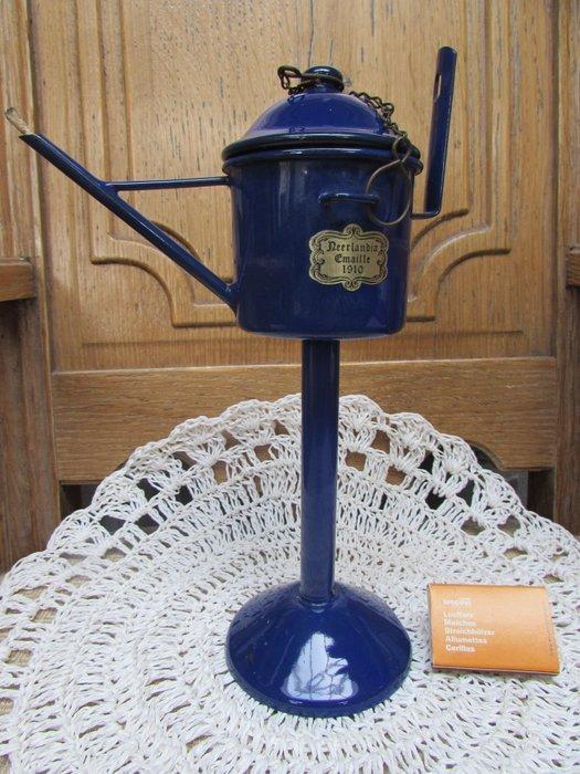 Olielamp - Emaille - Antiek en uniek, Antiek en Kunst, Curiosa en Brocante