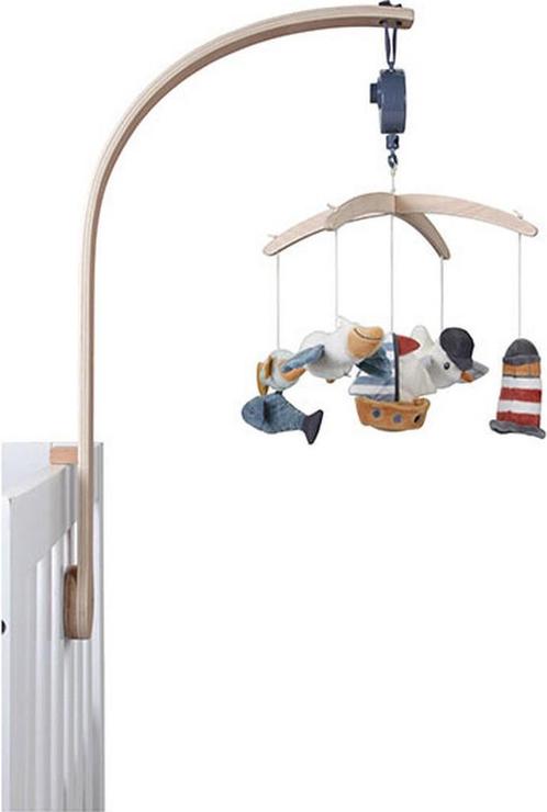 muziekmobiel Little Dutch houten muziekmobiel Sailors Bay, Kinderen en Baby's, Kinderkamer | Complete kinderkamers, Nieuw, Verzenden