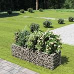 vidaXL Gabion plantenbak verhoogd 180x50x50 cm, Tuin en Terras, Verzenden, Nieuw