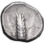 Griekenland (Magna Graecia), Lucania, Metapontion Distater, Postzegels en Munten