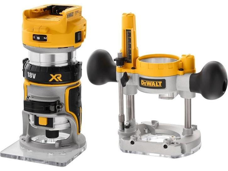 DeWalt DCW604NT - Bovenfrees - Variabele snelheidsregeling -, Computers en Software, Accu's en Batterijen, Zo goed als nieuw, Verzenden