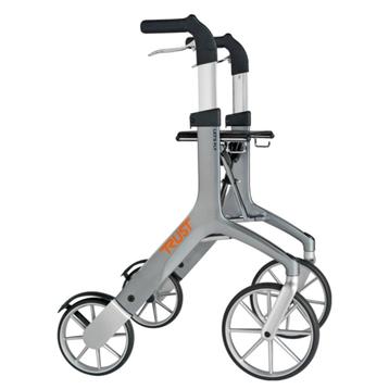 TrustCare lets fly, lichtgewicht rollator - Grijs, Divers, Déambulateurs, Ophalen of Verzenden