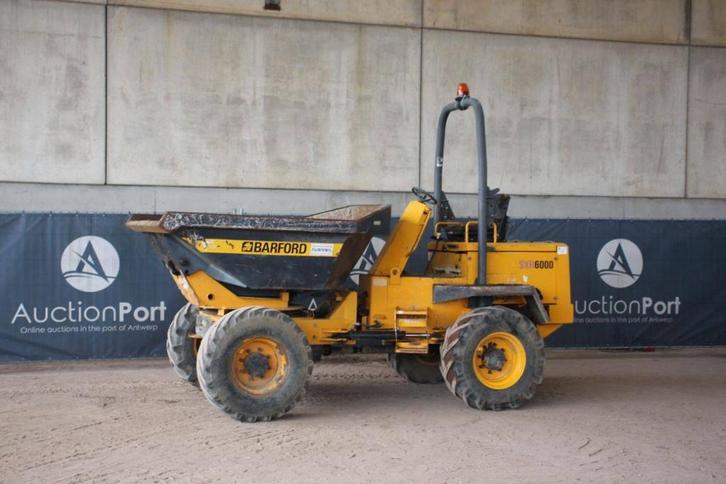 Veiling: Dumper Barford SXR6000 Diesel 75kW 2008, Zakelijke goederen, Machines en Bouw | Transport, Ophalen