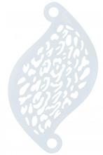 Witte Make Up Sjabloon Dierenprint, Verzenden, Nieuw