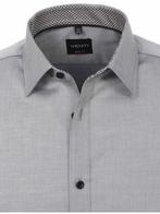 Venti Overhemd Zilver Body Fit Edition 193295600-705, Vêtements | Hommes, Verzenden