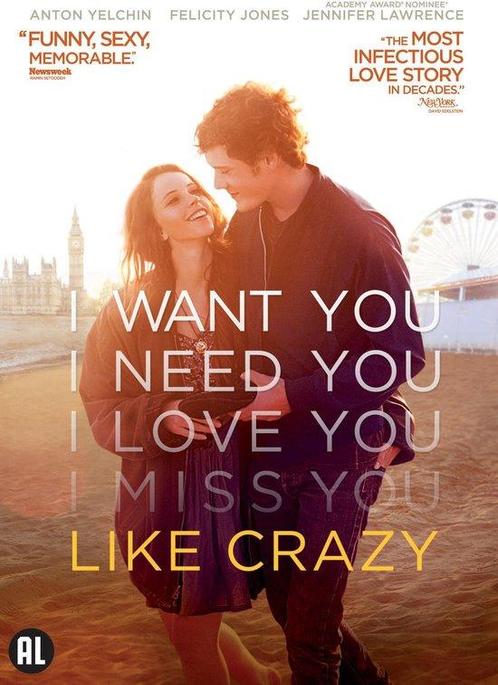 I want you Like crazy (dvd tweedehands film), Cd's en Dvd's, Dvd's | Actie, Ophalen of Verzenden