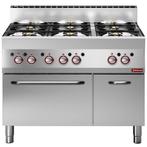Fornuis + Heteluchtoven | ALPHA 650 | Gas | 6 Branders |, Verzenden, Nieuw in verpakking