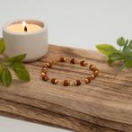 Messing Rudraksa armband met 14 kralen - 19 cm, Sport en Fitness, Ophalen of Verzenden, Nieuw