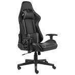 vidaXL Gamestoel draaibaar PVC grijs, Huis en Inrichting, Stoelen, Verzenden, Nieuw