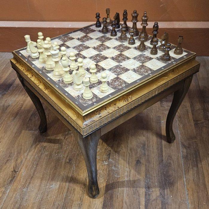 Schaakspel - Hout, Antiek en Kunst, Curiosa en Brocante