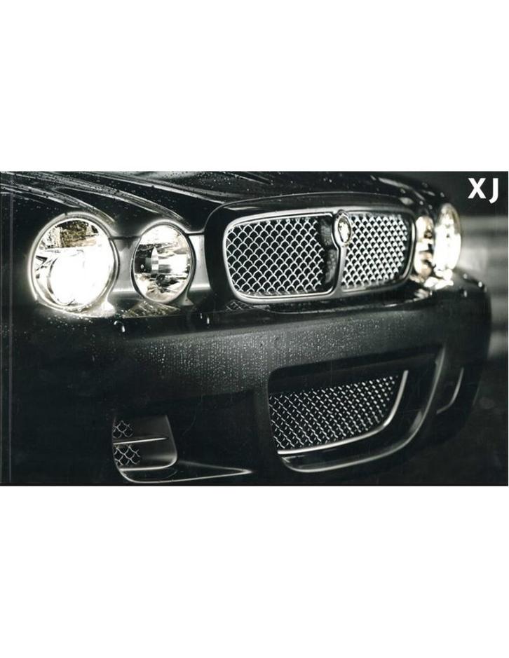 2008 JAGUAR XJ BROCHURE ENGELS, Boeken, Auto's | Folders en Tijdschriften, Ophalen of Verzenden