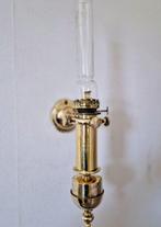 Scheepslamp - Cardanische olie wandlamp  - Glas, Messing