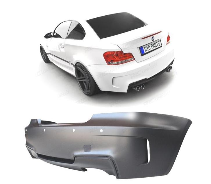 PARE-CHOCS ARRIÈRE BMW E82 E88 07-13 LOOK 1M PDC, Auto-onderdelen, Carrosserie, Verzenden