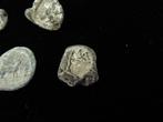 Oud-Romeins Lood versierde theatertoegangstokens 5x - 2 cm