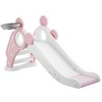 tectake Kinderglijbaan Joy, met basketbalring, inklapbaar -, Verzenden, Nieuw