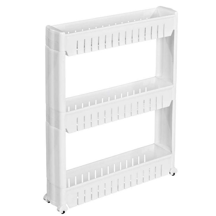 tectake Keukenrek Joe 3 etages - wit, Huis en Inrichting, Overige Huis en Inrichting, Verzenden