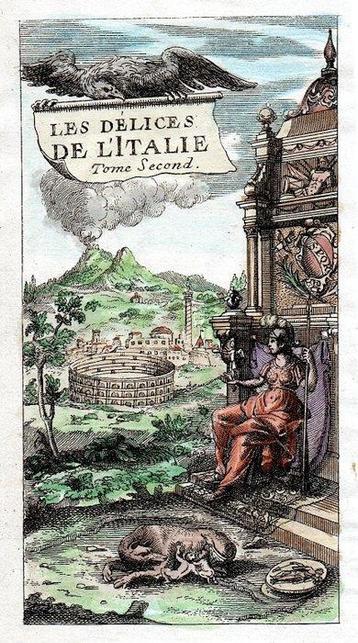 Italië - Titelpagina; Rogissart - Les Delices de lItalie -, Boeken, Nieuw