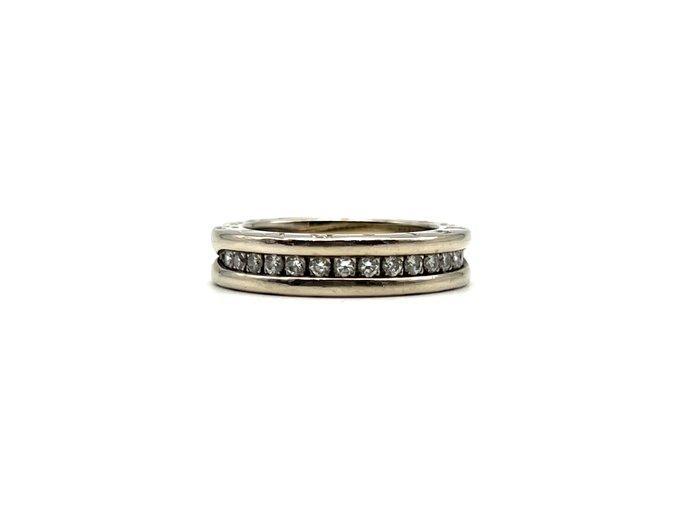 Bvlgari - Ring - B.zero 1 - 18 karaat Witgoud - 0.60ct. tw., Handtassen en Accessoires, Ringen