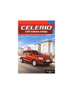 2014 MARUTI SUZUKI CELERIO BROCHURE ENGELS, Livres, Autos | Brochures & Magazines, Ophalen of Verzenden