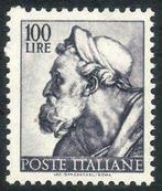 République italienne 1961 - Michelangiolesca 100 lires sans, Postzegels en Munten, Gestempeld