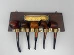 authentiek pijpenrek met kwaliteits pijpen - Armoire à pipes