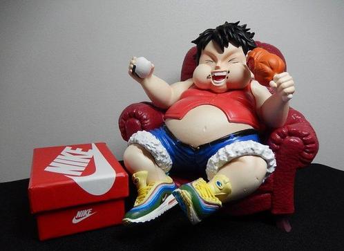 Enigme09 (1979) - One Piece (Luffy) x Nike Air Max, Antiek en Kunst, Kunst | Schilderijen | Modern