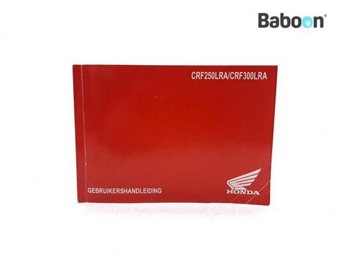 Livret dinstructions Honda CRF 300 L Rally 2021-2023 Dutch, Motoren, Onderdelen | Honda, Verzenden