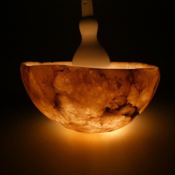 Oud-Egyptisch Marmer Vas. 11,3 cm Ø. Oud Koninkrijk, 3e - 6e, Verzamelen, Mineralen en Fossielen