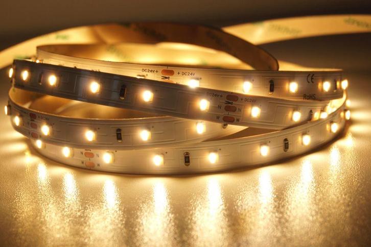 Ledstrip - CCT - IP33 - 9,6 watt per meter, Huis en Inrichting, Lampen | Overige, Verzenden