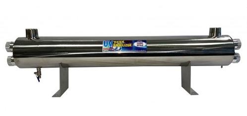 Luxe Style Uv-c filter RVS 220w lamp 6/4 10800l/u, Dieren en Toebehoren, Vissen | Aquaria en Toebehoren, Ophalen of Verzenden