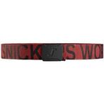Snickers 9004 ceinture avec logo - 1604 - chili red - black, Animaux & Accessoires